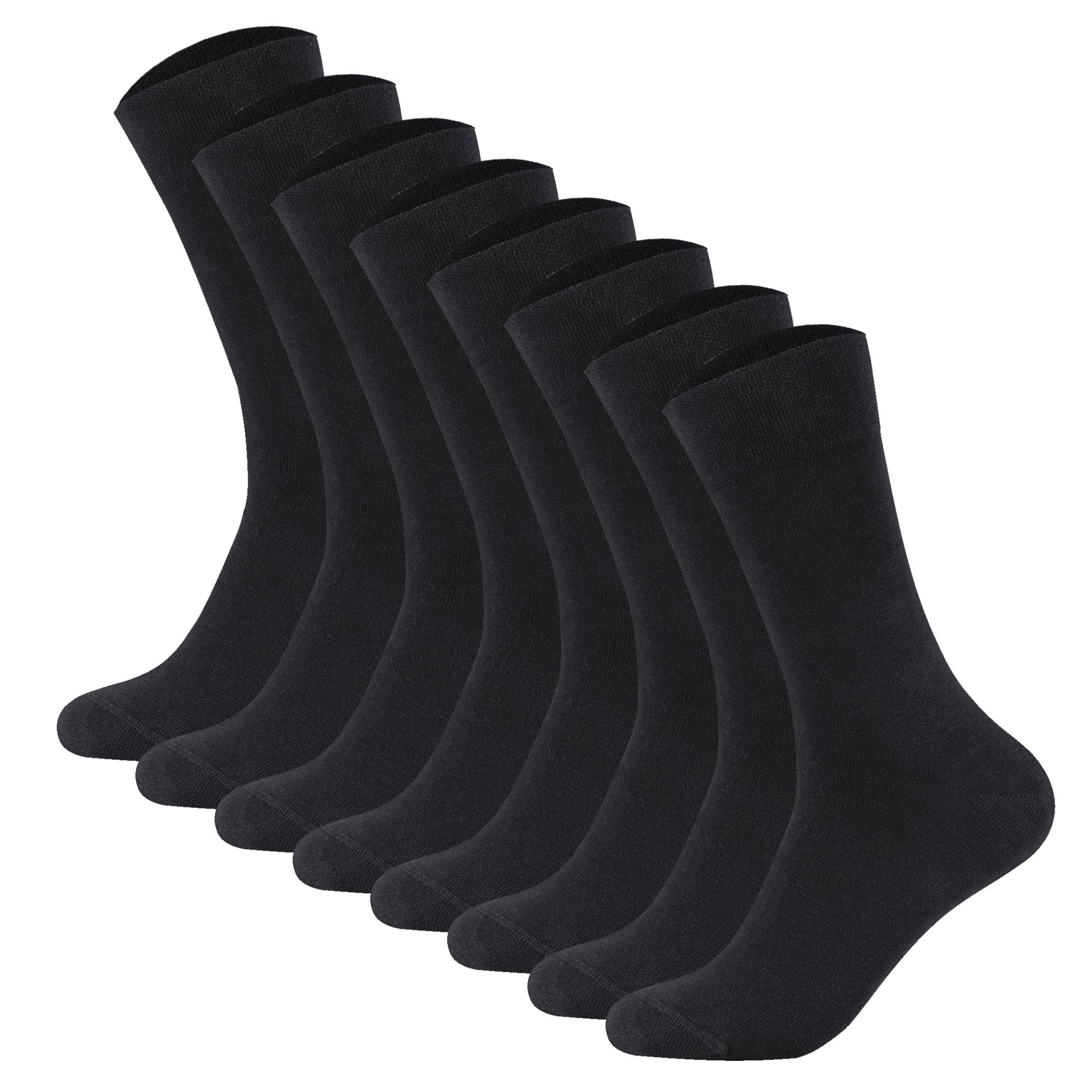 Camano Herren Socken, 8er Pack - Organic Cotton, einfarbig