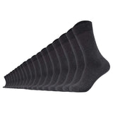 Camano unisex socks pack of 18 - Comfort Socks, plain colour