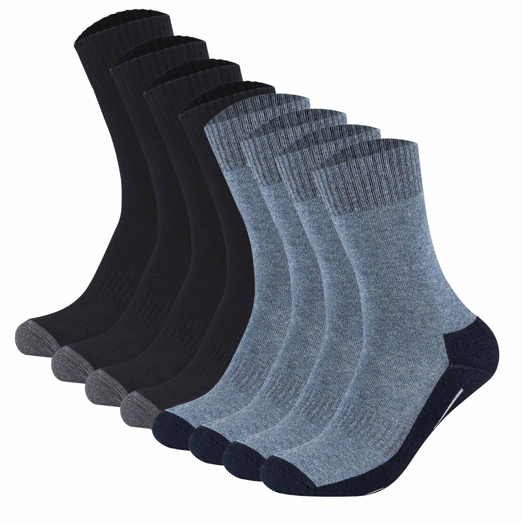 Camano Unisex Socken - Pro Tex Function, einfarbig, 8er Pack