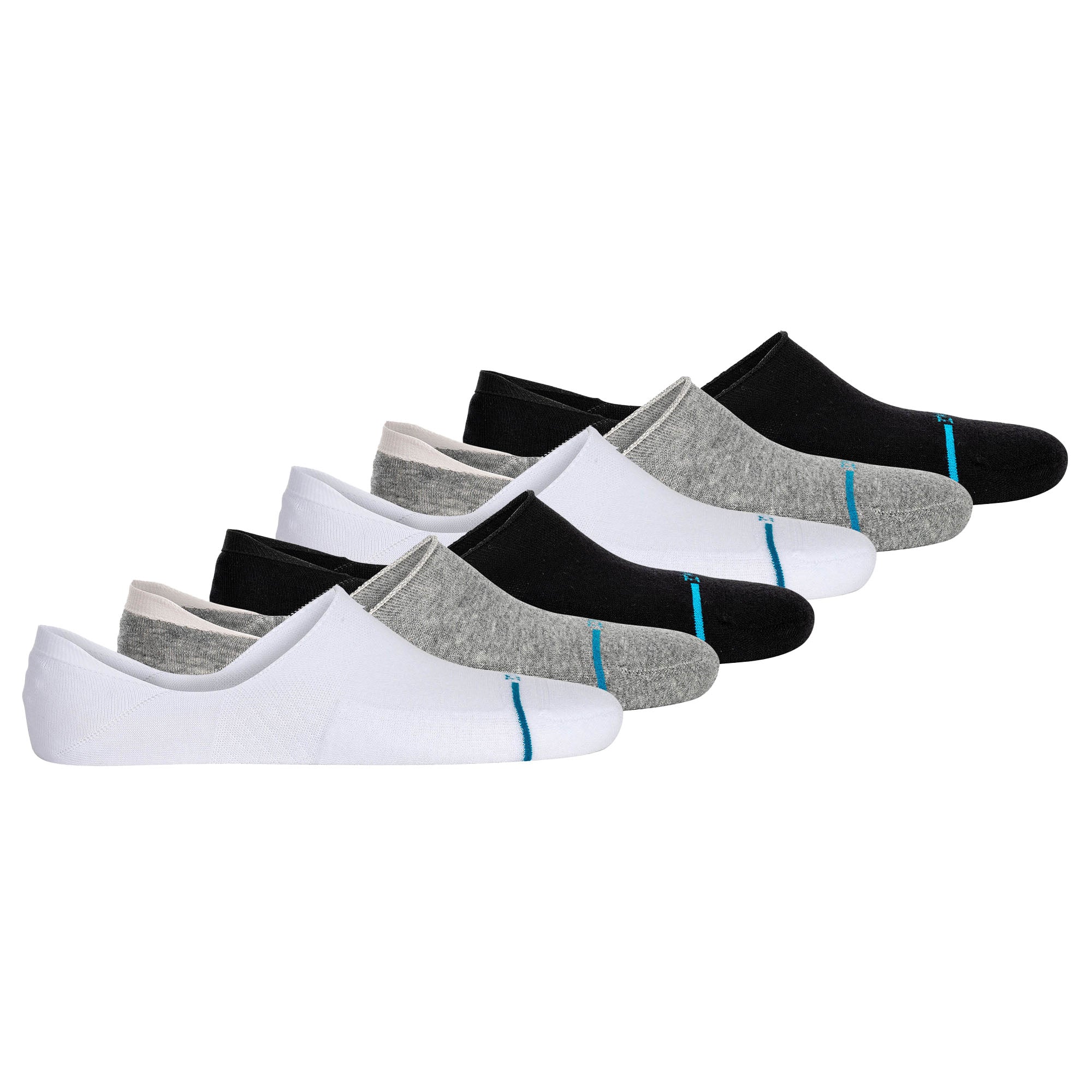 STANCE Unisex Sneakersocken 6er Pack - Icon No Show, Logo, Basic