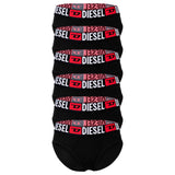 DIESEL Damen Slips, 6er Pack - OXY-D-CORE, Cotton Stretch, Logobund