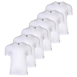 DIESEL Herren T-Shirt, 6er Pack - MICHAEL, Unterhemd, V-Neck, kurzarm, Baumwolle