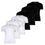 DIESEL Herren T-Shirt, 6er Pack - RANDAL-D-CORE, Unterhemd, Rundhals, kurzarm, Baumwolle