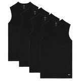 DIESEL Herren Tank Tops, 4er Pack - TIM-UTLT, Cotton Stretch, Unterhemd, Rundhals