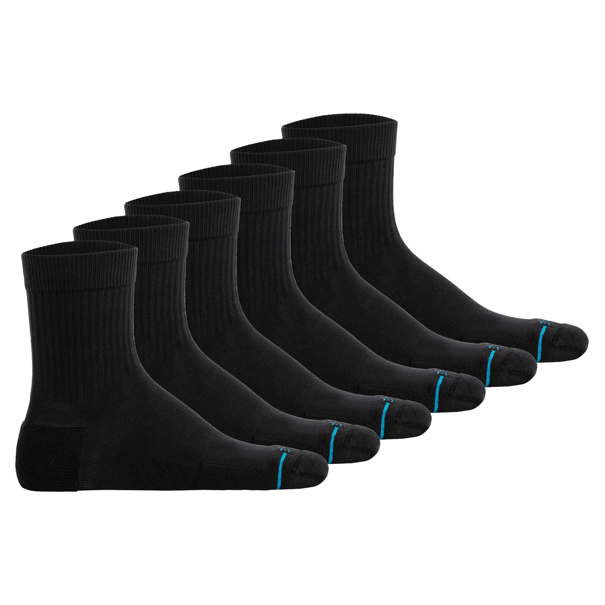 STANCE Unisex Quartersocken 6er Pack - Icon Quarter, Logo, Basic