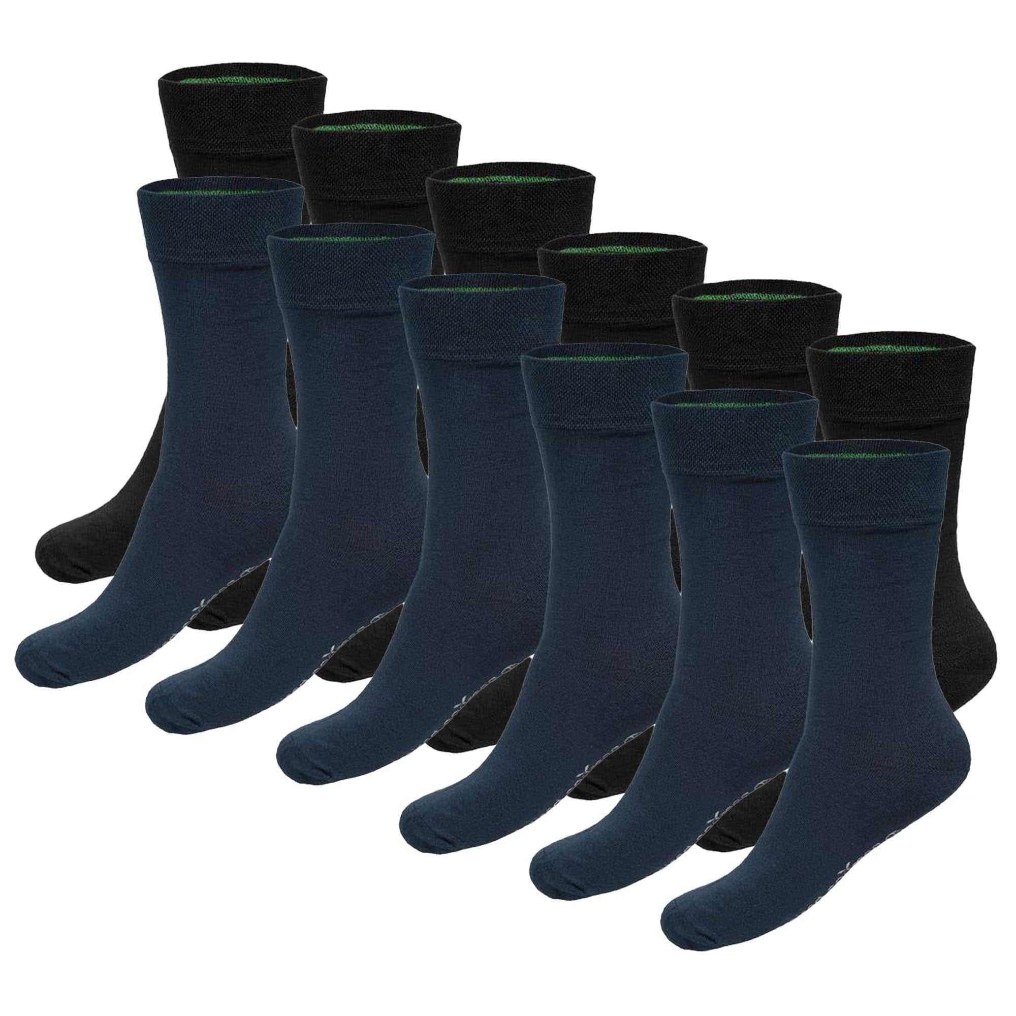 Bamboo basics Unisex Socken, 12er Pack - BEAU Anklet Socks, Kurzsocken, einfarbig