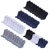 REPLAY Unisex Sneaker Socks, 9-Pack - Short Socks, Cotton, Logo, solid color, short