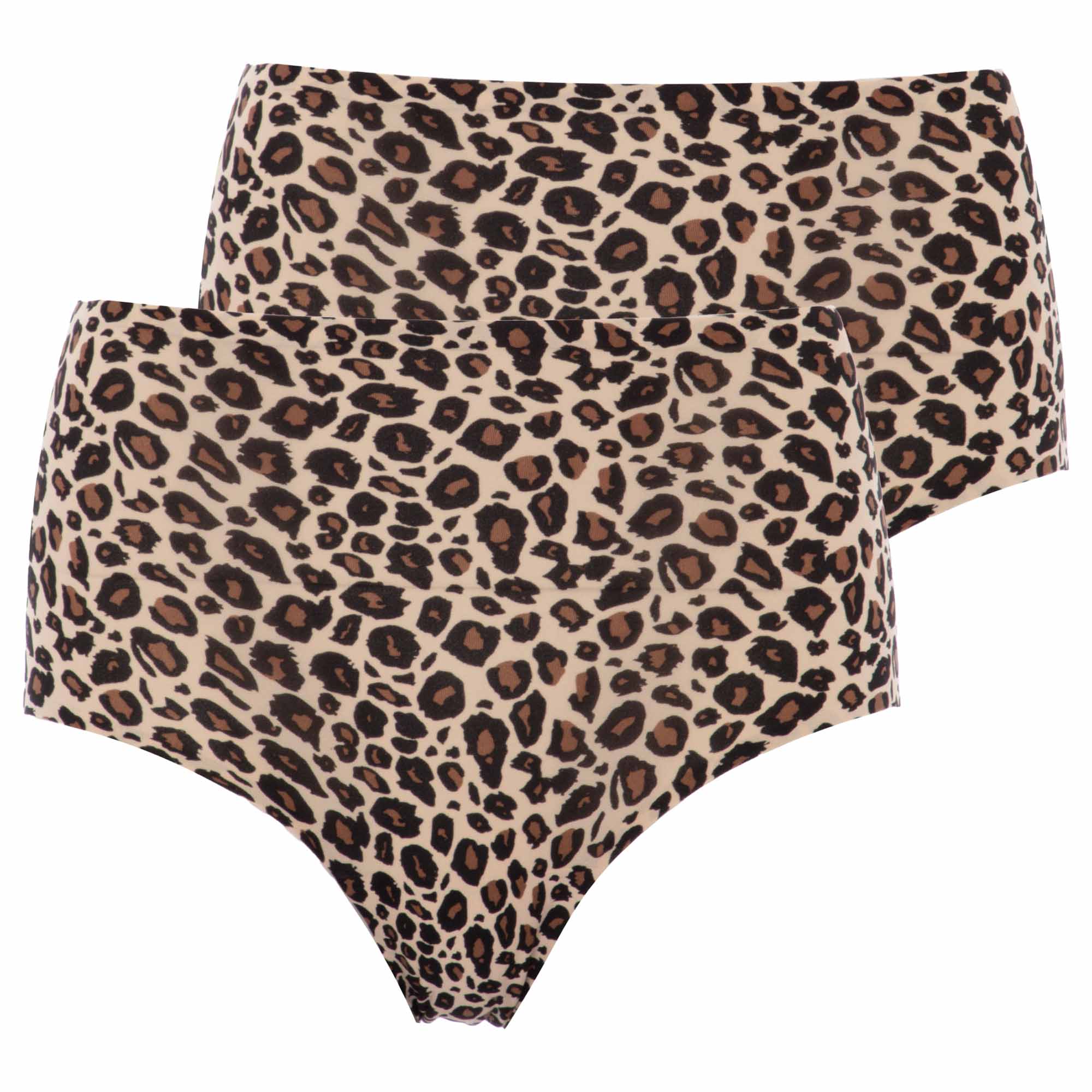 Chantelle Damen Taillen-Slip 2er Pack - SoftStretch, nahtlos, unsichtbar, Einheitsgröße 36-44, Muster