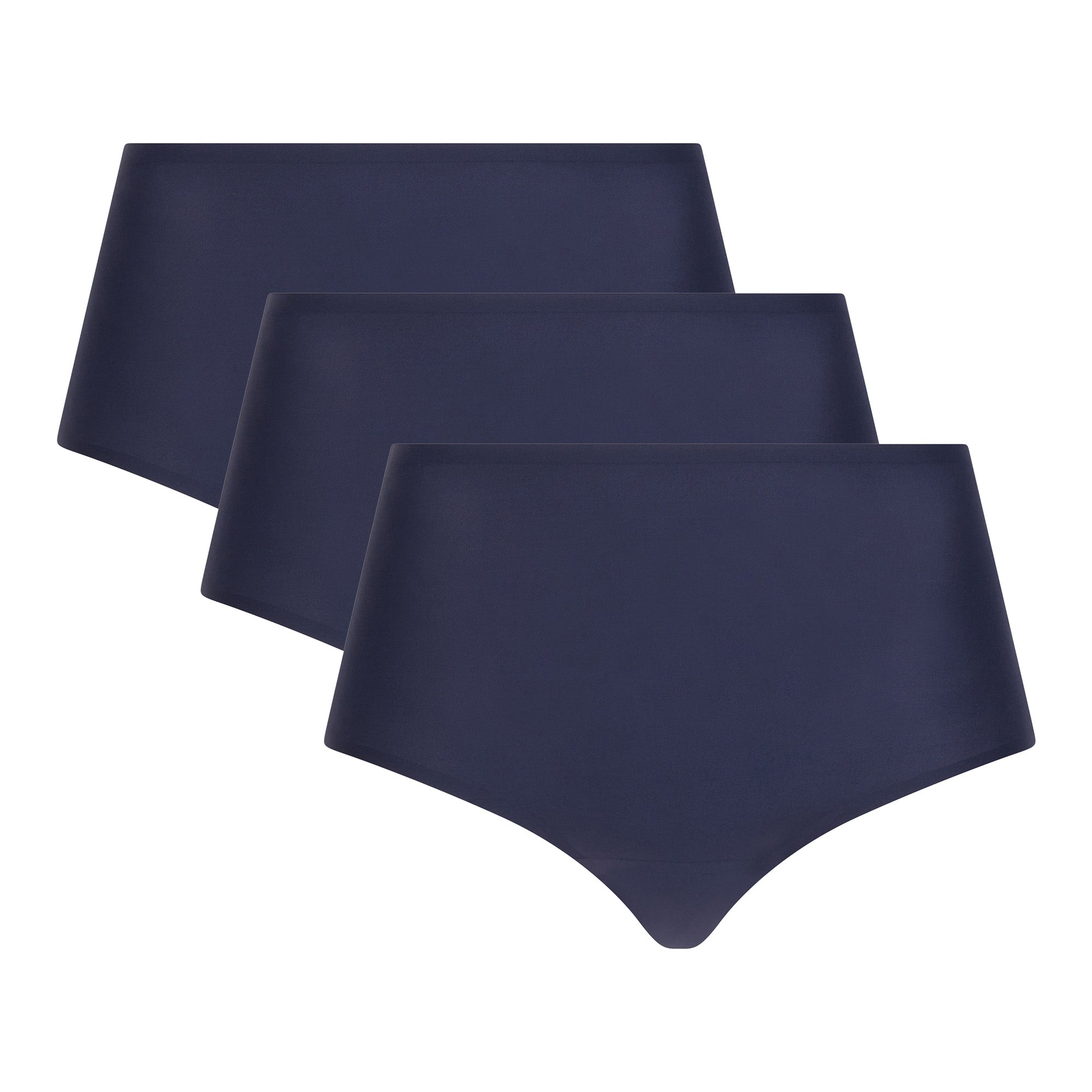 Chantelle Damen Taillen-Slip, 3er Pack - SoftStretch, nahtlos, unsichtbar, Einheitsgröße 36-44