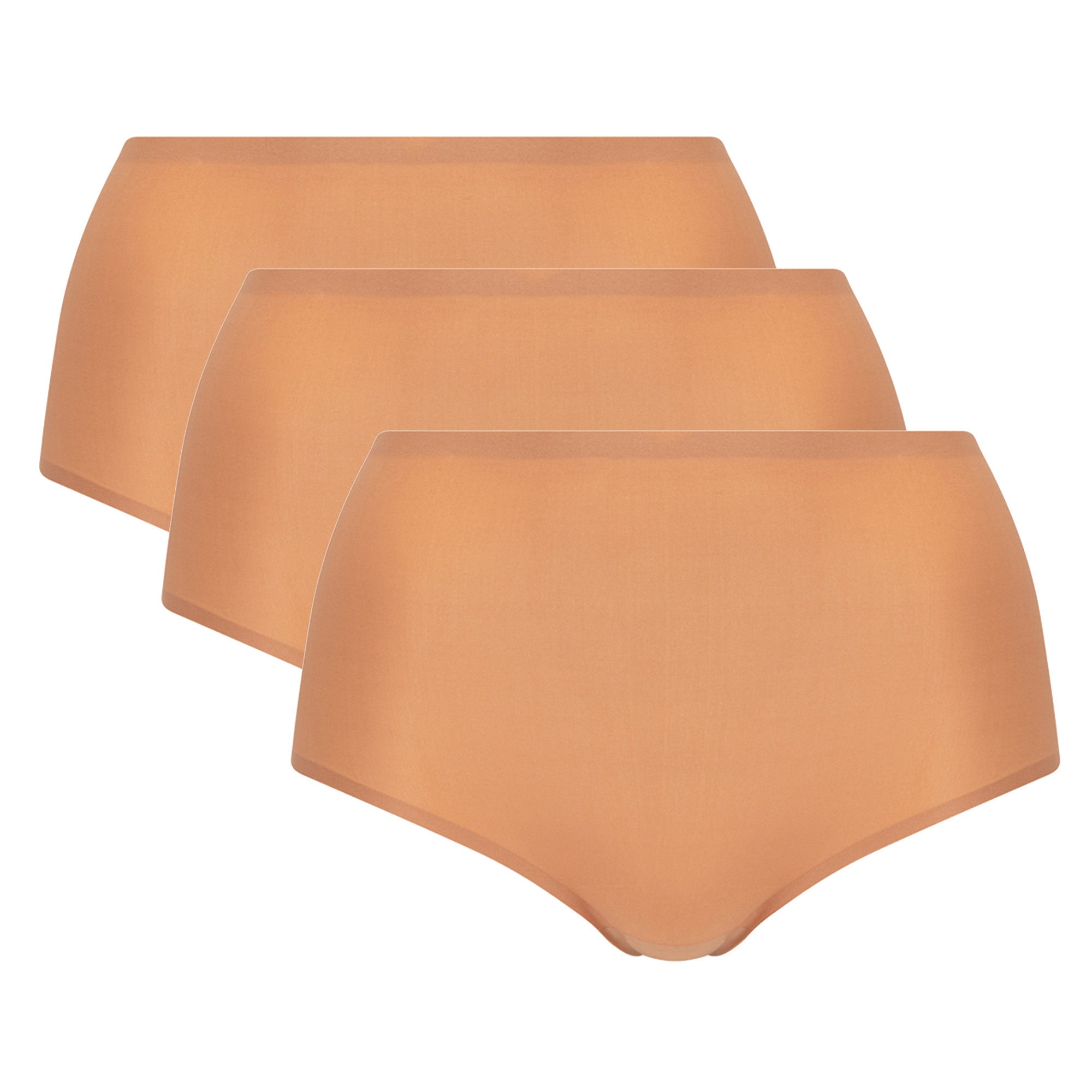 Chantelle Damen Taillen-Slip, 3er Pack - SoftStretch, nahtlos, unsichtbar, Einheitsgröße 36-44