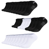 CAMP DAVID men's sneaker socks, 9-pack - Action-Mesh Cotton Sneaker 9P, logo