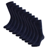 CINQUE Herren Socken, 10er Pack - Business-Socken, Baumwollmischung, Logo, einfarbig