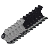 Diadora Unisex Quarter Sportsocken, 12er Pack - Socken, Logo, Muster