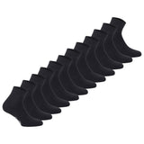 Diadora Unisex Socken, 12er Pack - Sportsocken, Baumwolle, Mehrfachpackung, Logo, einfarbig