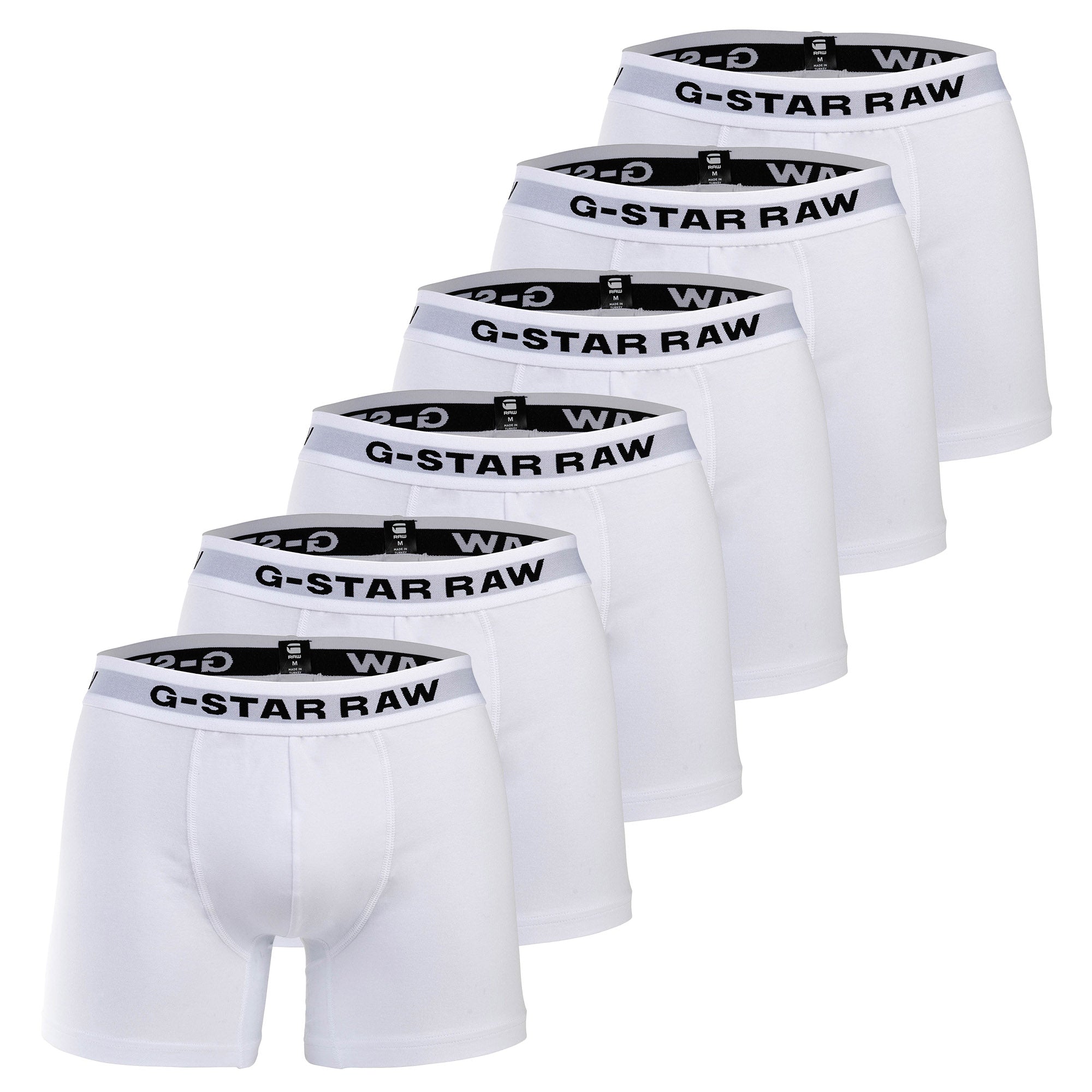 G-STAR men's boxer shorts, 6-pack - Boxer Briefs, Cotton Stretch