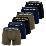 G-STAR Herren Boxershorts, 6er Pack - Boxer Briefs, Cotton Stretch