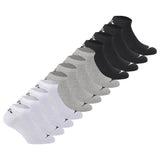 Diadora Unisex Sneakersocken - 12er Pack, Logo
