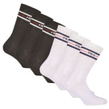 FILA Unisex Socken, 6er Pack - Strümpfe, Street, Lifesyle, Sport (2x 3 Paar)