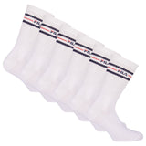 FILA Unisex Socken, 6er Pack - Strümpfe, Street, Lifesyle, Sport (2x 3 Paar)
