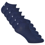 FILA unisex sneaker socks, 6-pack - Invisible, short socks, logo (2x 3 pairs)