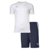 PUMA Herren Finisher Set - Training Shorts kurz, Funktionsshirt Rundhals uni