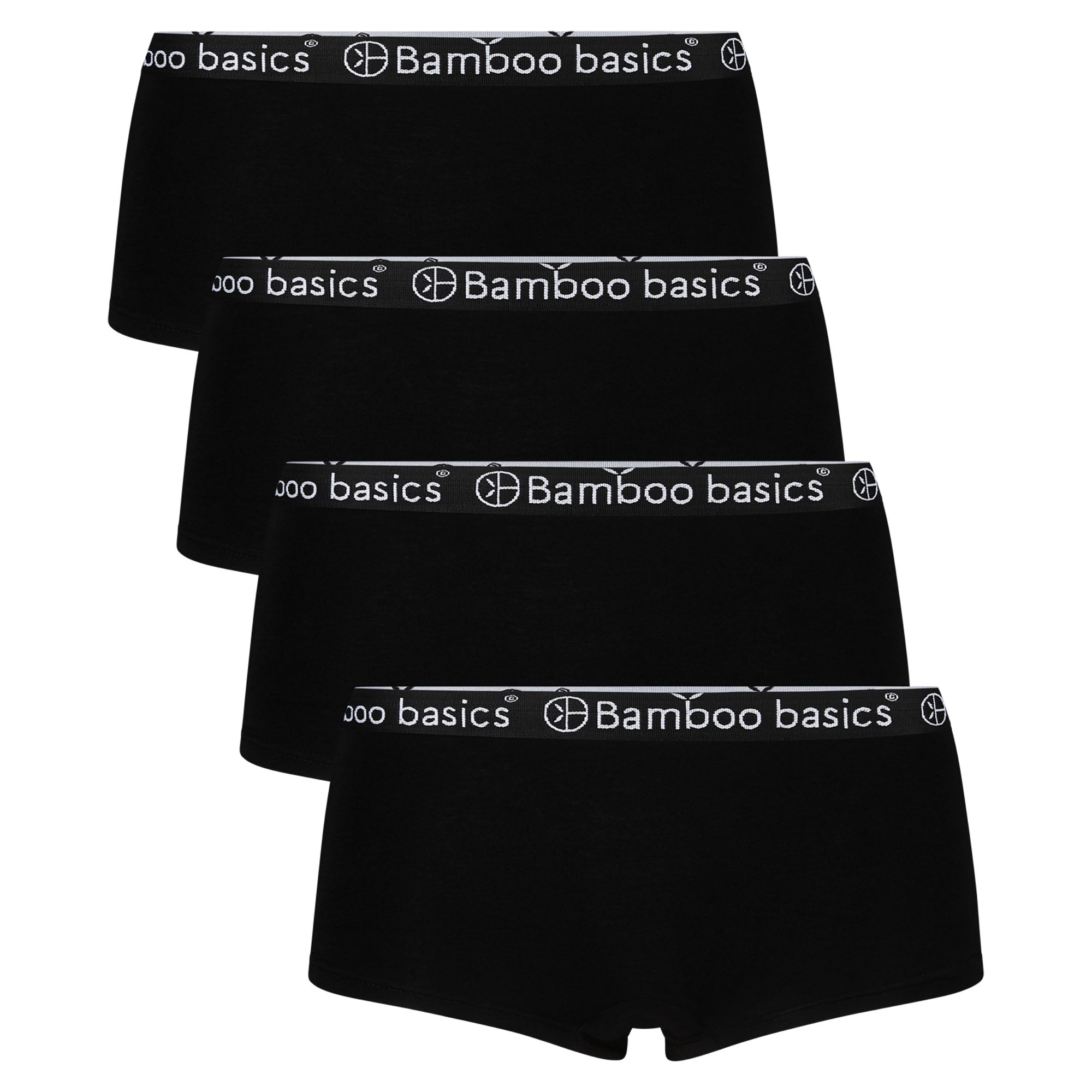 Bamboo basics Damen Hipster IRIS, 4er Pack - Panty, atmungsaktiv, Single Jersey