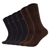 JOOP! Unisex Socken, 6er Pack - Premium Essential Organic Cotton Socks, Logo, einfarbig