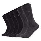 JOOP! Unisex Socken, 6er Pack - Premium Essential Organic Cotton Socks, Logo, einfarbig