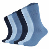 JOOP! Unisex Socken, 6er Pack - Premium Essential Mercerised Socks, Logo, einfarbig