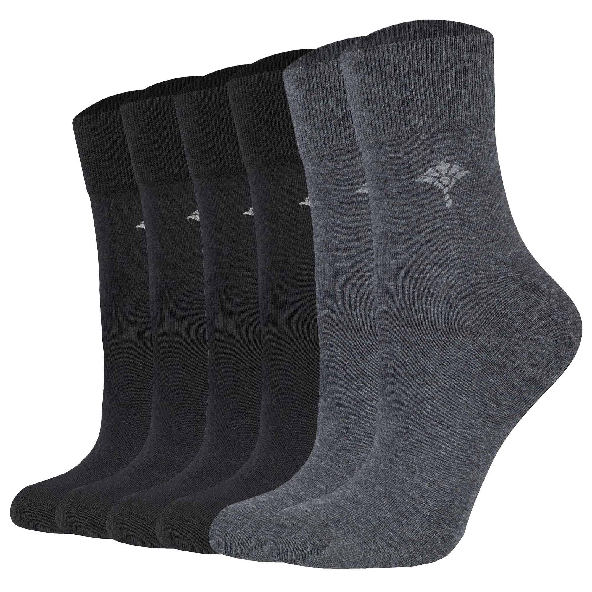 JOOP! Damen Socken, 6er Pack - Daily Glam Organic GOTS Socks, Baumwoll-Mix, uni