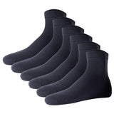 JOOP! Unisex Quarter Socks, pack of 6 - Premium Essential Organic Cotton Quarter, logo, single color