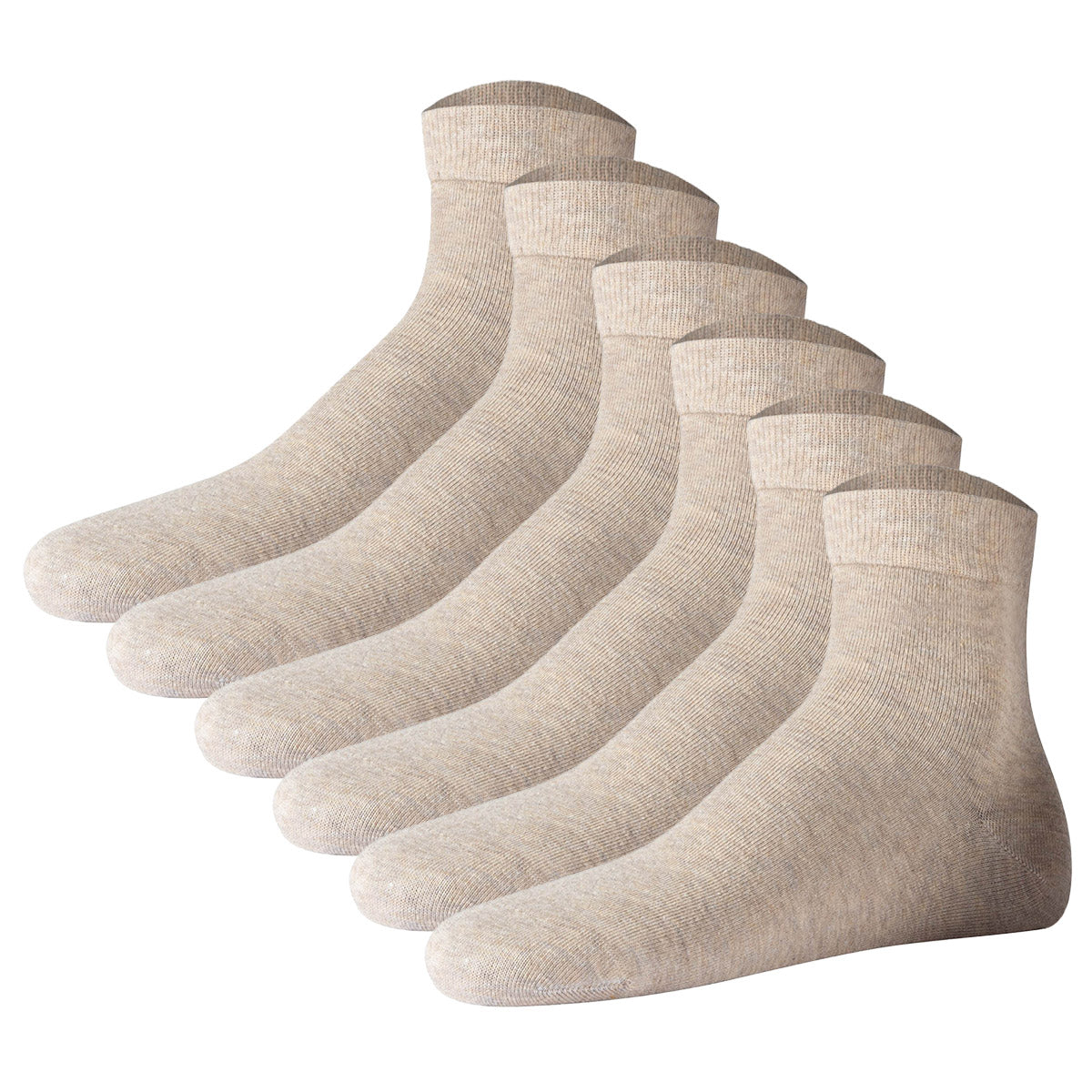 JOOP! Unisex Quarter-Socken, 6er Pack - Premium Essential Organic Cotton Quarter, Logo, einfarbig