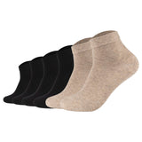 JOOP! Unisex Quarter Socks, pack of 6 - Premium Essential Organic Cotton Quarter, logo, single color