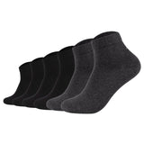 JOOP! Unisex Quarter Socks, pack of 6 - Premium Essential Organic Cotton Quarter, logo, single color