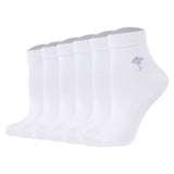 JOOP! women's quarter-length socks, 6-pack - Daily Glam Organic GOTS Quarter, cotton blend, plain