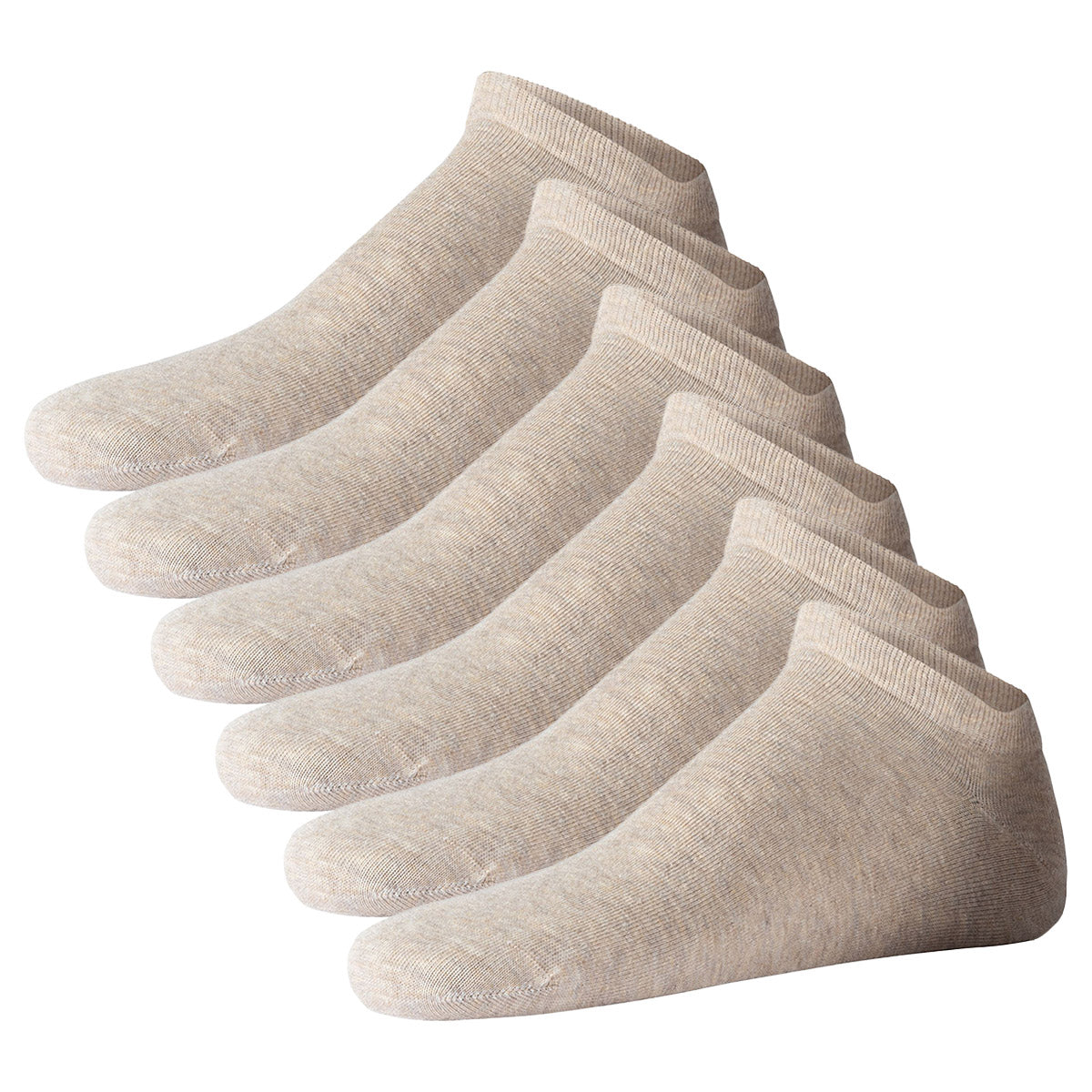 JOOP! Unisex Sneakersocken, 6er Pack - Premium Essential Organic Cotton Sneaker, Logo, einfarbig