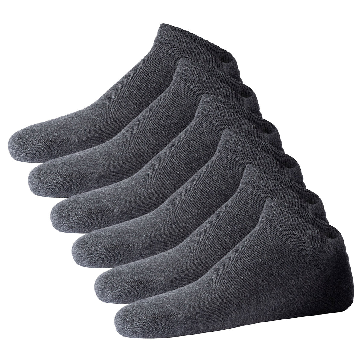 JOOP! Unisex Sneakersocken, 6er Pack - Premium Essential Organic Cotton Sneaker, Logo, einfarbig