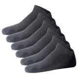 JOOP! Unisex Sneaker Socks, pack of 6 - Premium Essential Organic Cotton Sneaker, logo, single color
