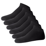 JOOP! Unisex Sneaker Socks, pack of 6 - Premium Essential Organic Cotton Sneaker, logo, single color