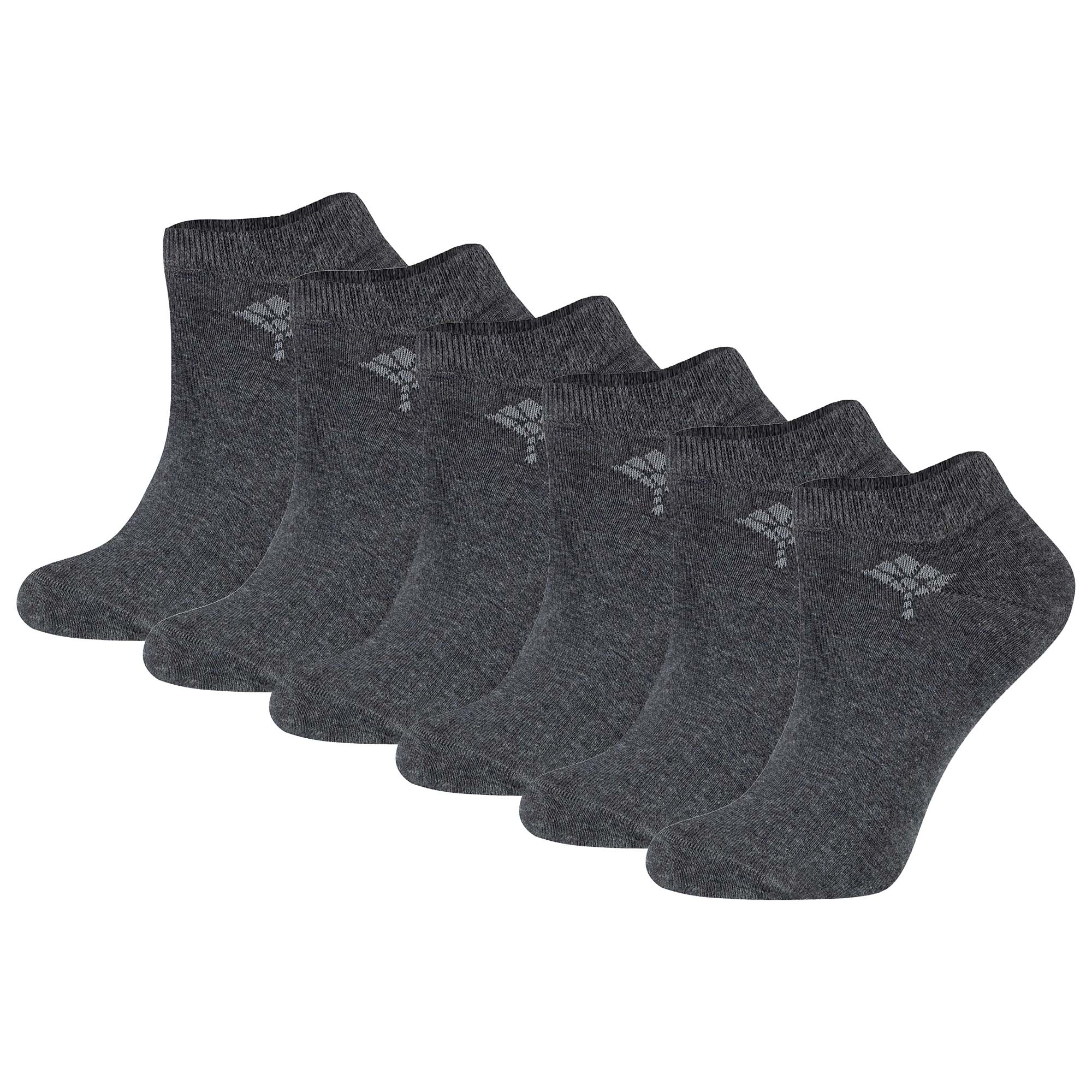 JOOP! Damen Sneakersocken, 6er Pack - Daily Glam Organic GOTS Sneaker, Baumwoll-Mix, uni