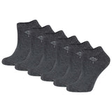 JOOP! Damen Sneakersocken, 6er Pack - Daily Glam Organic GOTS Sneaker, Baumwoll-Mix, uni