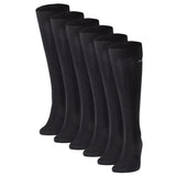JOOP! Men's Knee-High Socks, 6-pack - Premium Essential Cotton Knee High, logo, single-colored
