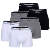 s.Oliver Herren Boxershorts, 6er Pack - Boxerbrief, Baumwoll-Stretch