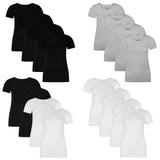 Bamboo basics Ladies T-Shirt KATE, pack of 4 - undershirt, crew neck, Single Jersey