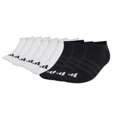 adidas unisex sneaker socks, 9-pack - Thin & Light Sportswear No-Show Socks, logo, single-coloured