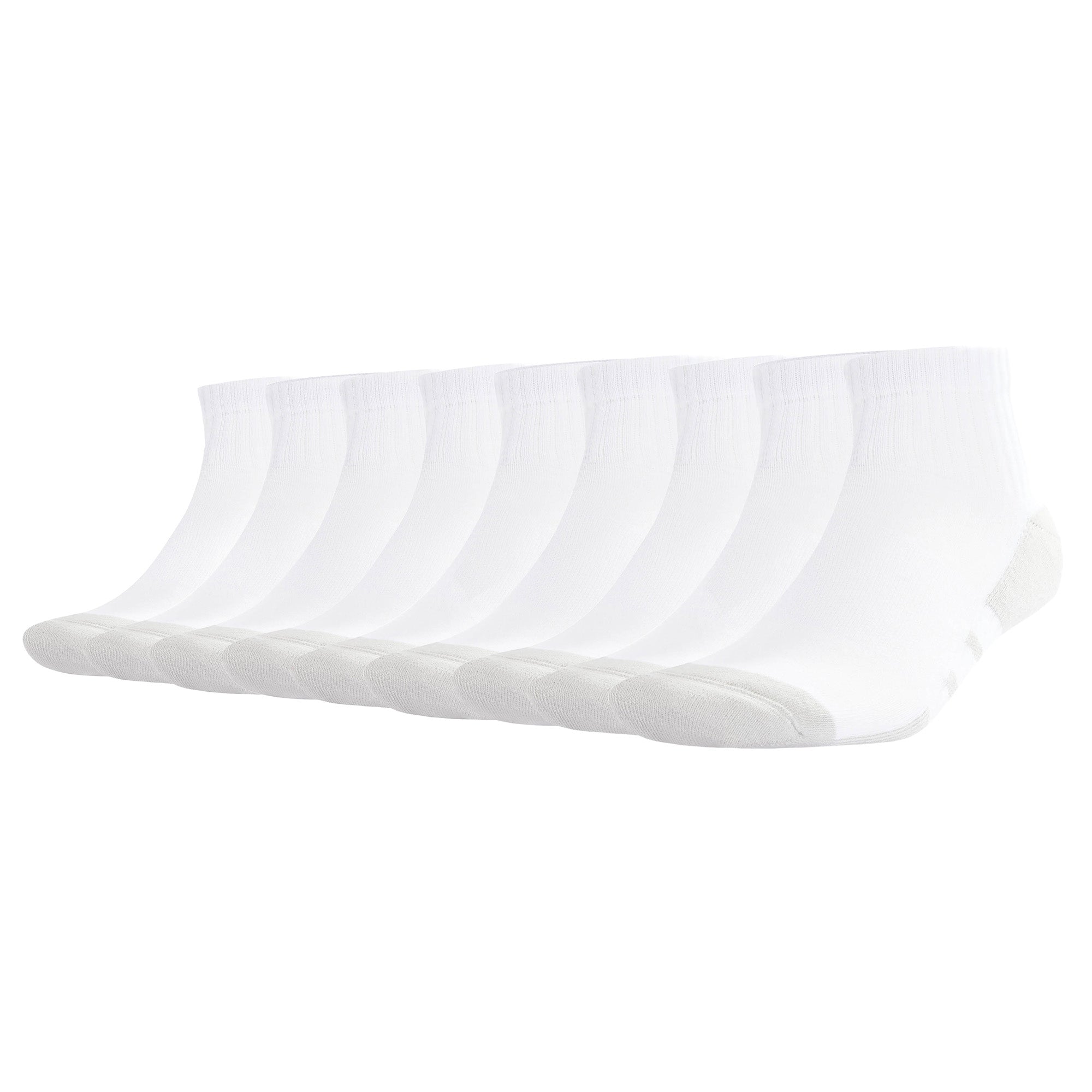 adidas Unisex Quartersocken, 9er Pack - Essentials Climacool Quarter Socken, Logo