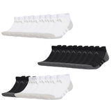 adidas unisex sneaker socks, pack of 9 - Essentials Climacool Low Socks, logo