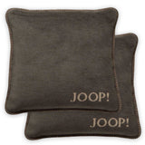 JOOP! cushion cover, 2-pack – MDF Melange Doubleface, logo