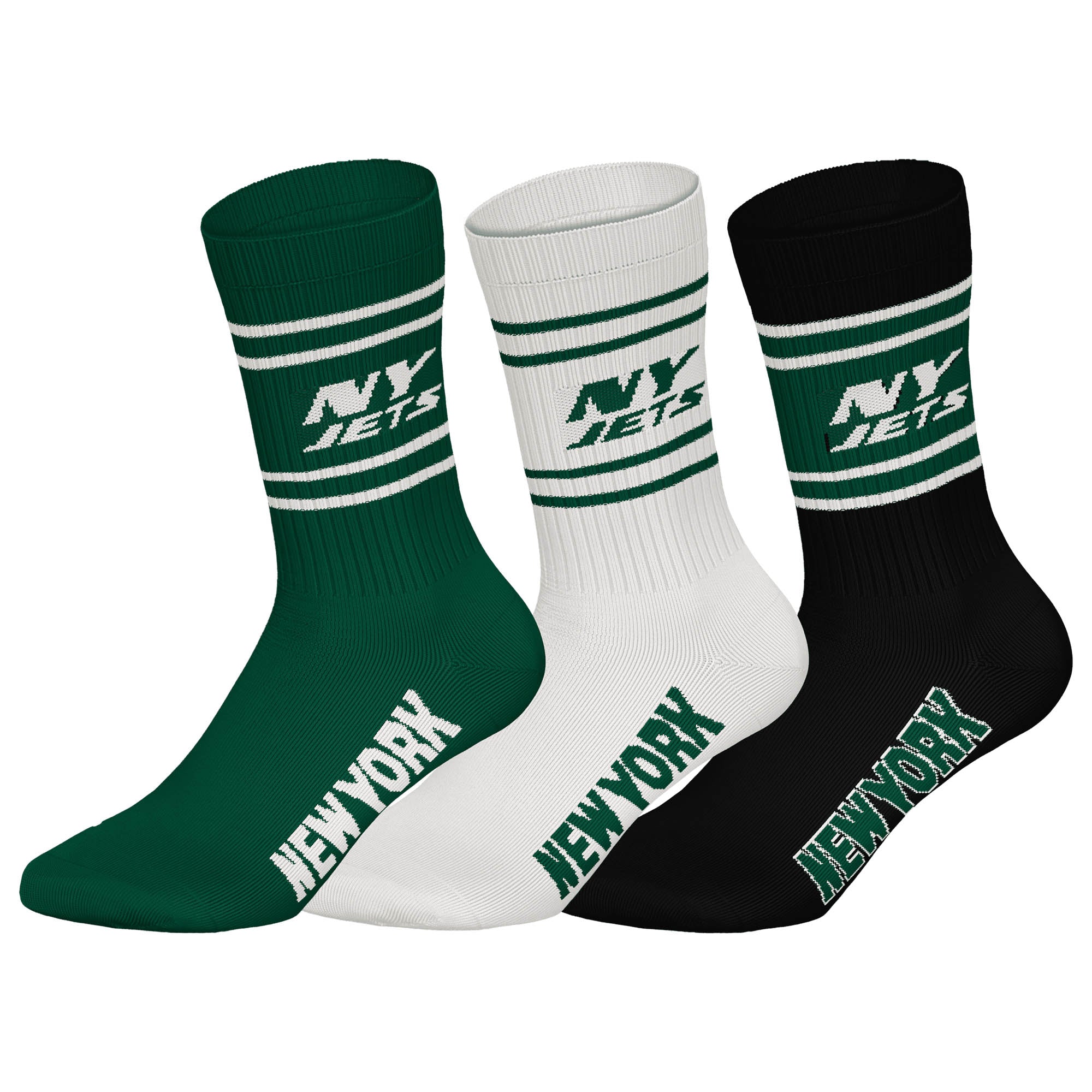 NFL Unisex Socks, 3-Pack – NFL Teams, 3Pack Crew Socks, Football, Logo, Cotton Blend