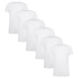 Bamboo basics men's t-shirt RUBEN, pack of 6 - undershirt, crew neck, Single Jersey